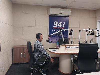 Padre SebastiÃ£o Gulart participa do Programa Tarde em Movimento 